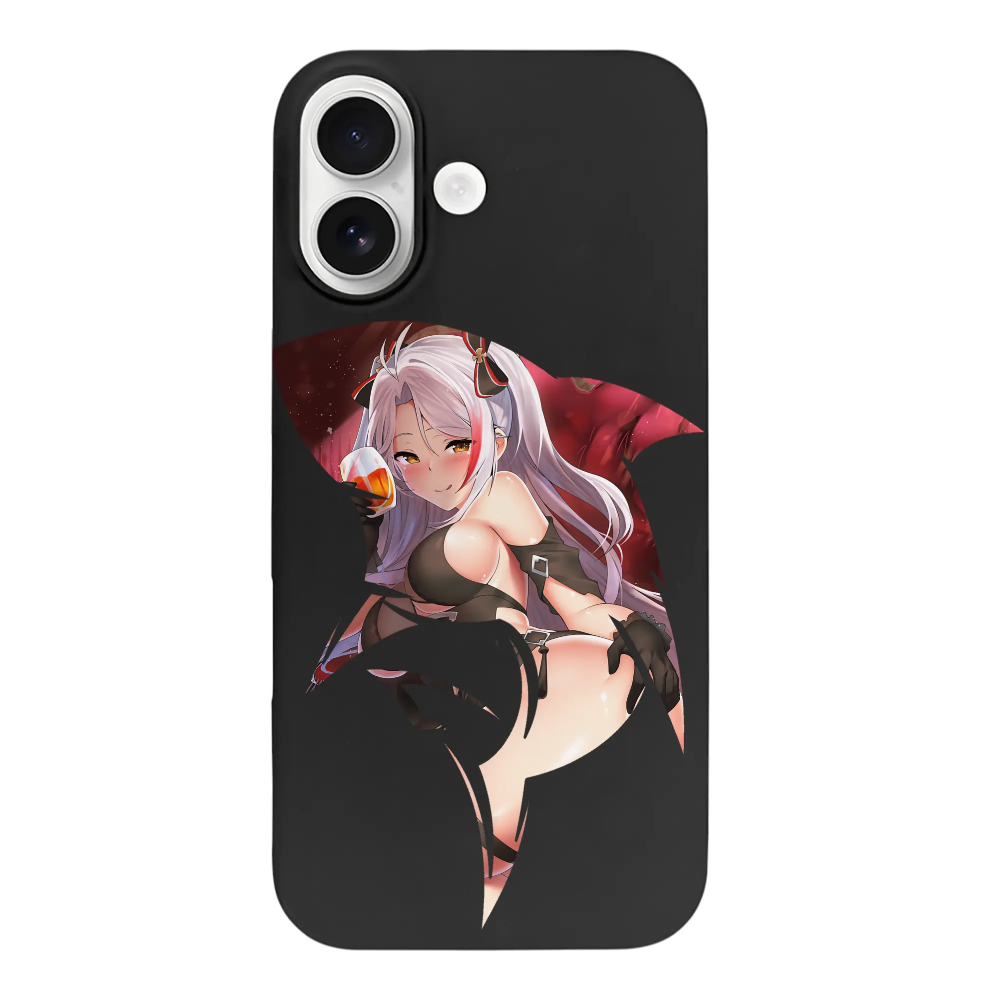 アズールレーン グッズ,プリンツ・オイゲン - iPhone 17 シリーズ シリコンケース 薄型 耐衝撃 指紋防止 ソフトタッチカバー 精密フィット 傷防止 保護ケース iPhone 17/17 Air/17 Pro/17 Pro Max 対応